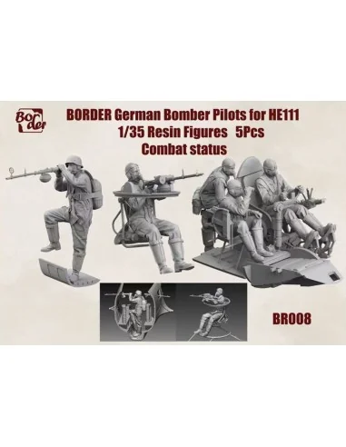 [NO_DESC] German Bomber Pilots for He 111 Combat Status (5 pcs), 1/...