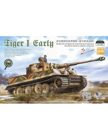 Tiger I Early Sd.Kfz.181 Battle of Kursk, 1/72 - Border Model TK7203
