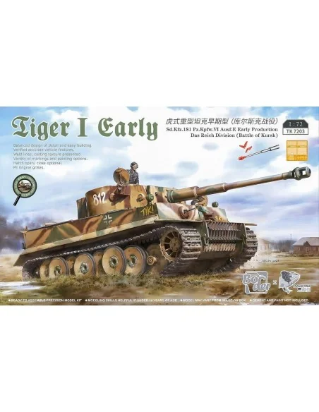 [NO_DESC] Tiger I Early Sd.Kfz.181 Battle of Kursk, 1/72 - Border M...