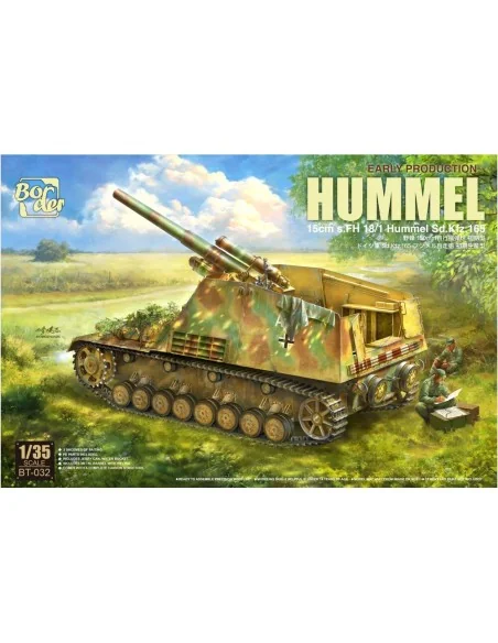 Hummel Sd.Kfz.165 15 cm s.FH 18/1 Early Production, 1/35 - Border M...