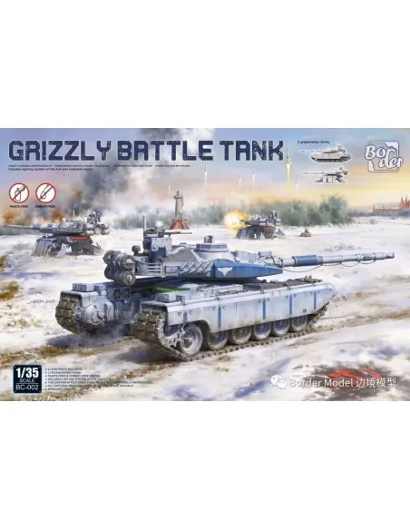 Grizzly Battle Tank, 1/35 - Border Model BC-002