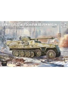 Sd.Kfz.251/22 w/ 7, 5 cm PaK 40 Pakwagen, 1/35 - Border Model BT-043