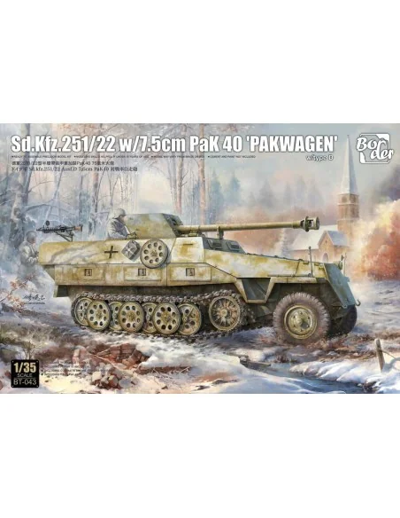 [NO_DESC] Sd.Kfz.251/22 w/ 7, 5 cm PaK 40 Pakwagen, 1/35 - Border M...