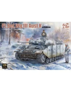 Pz.Bef.Wg.III Ausf.K w/ Shurzen 2 in 1, 1/35 - Border Model BT-048