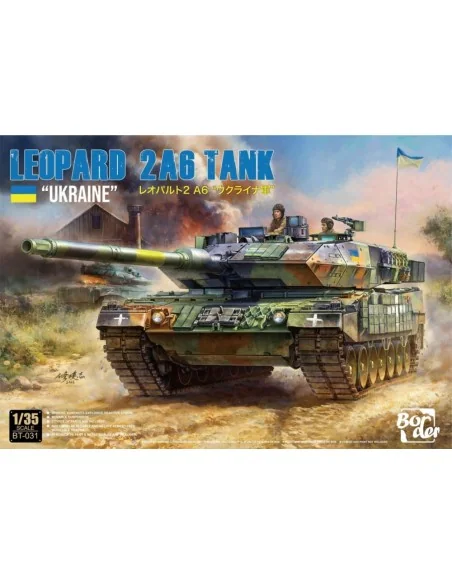 Leopard 2A6 Tank Ukraine, 1/35 - Border Model BT-031