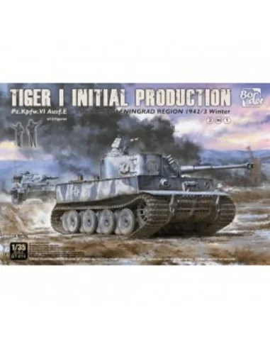 Tiger I Initial Production Pz.Kpfw. VI Ausf. E, 1/35 - Border Model...