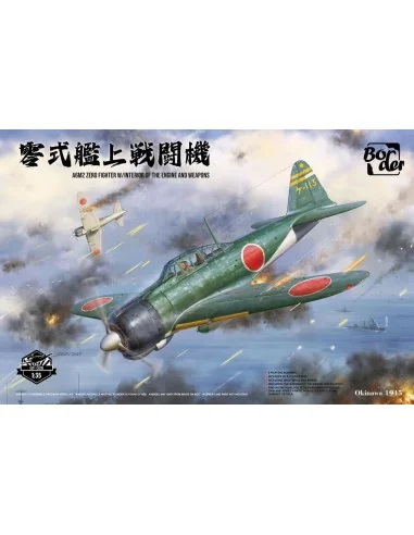 [NO_DESC] A6M2 Zero Fighter w/Interior of The Engine and Weapons, 1...
