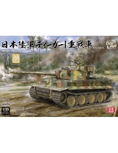 IJA Tiger I w/Resin Tank Commander, 1/35 - Border Model BT-023
