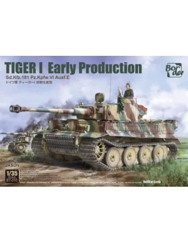 Tiger I Early Production Sd.Kfz.181 Pz.Kpfw.VI Ausf.E, 1/35 - Borde...
