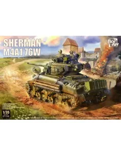 Sherman M4A1 76W, 1/35 - Border Model BT-046