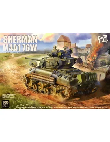 Sherman M4A1 76W, 1/35 - Border Model BT-046