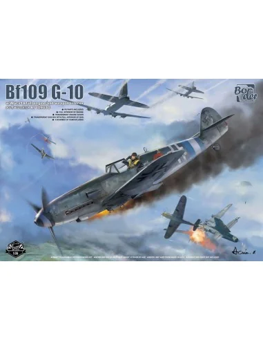 Bf 109 G-10 w/ WGr.21 & Full Engine and Weapon Interior, 1/35 - Bor...