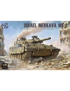 Israel Merkava Mk.2 w/ Full Interior & Workable Tracks, 1/35 - Bord...