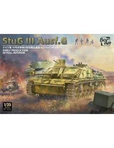 StuG III Ausf. G Early Prod. w/ Full Interior, 1/35 - Border Model ...