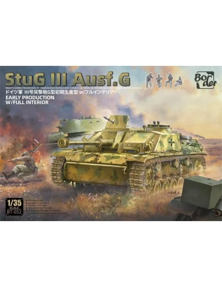StuG III Ausf. G Early Prod. w/ Full Interior, 1/35 - Border Model ...