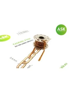 Chain: Fine - 50 cm long (brass) - Art Scale Kit 200-T0220