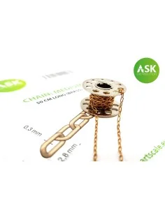Chain: Medium - 50 cm long (brass) - Art Scale Kit 200-T0235