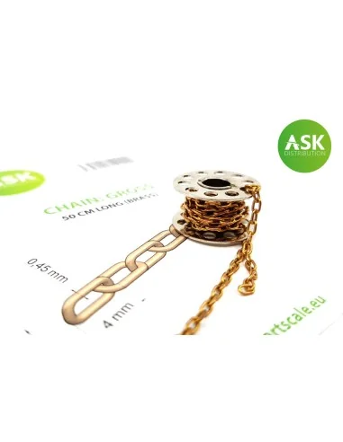 Chain: Gross - 50 cm long (brass) - Art Scale Kit 200-T0260