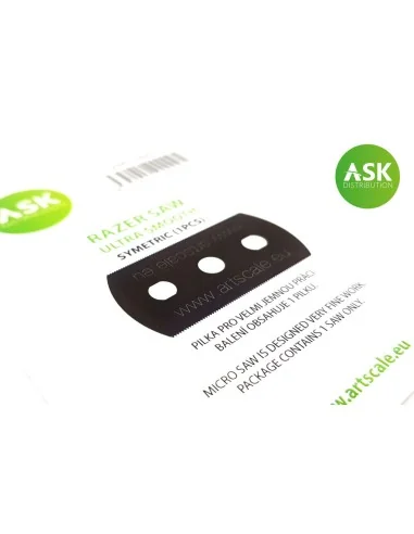 ASK Razor Saw - ultra smooth symmetric 70/70 teeth 1 pc. - Art Scal...