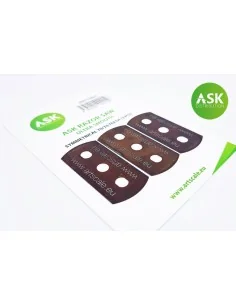 ASK Razor Saw - ultra smooth symmetric 70/70 teeth 3 pc. - Art Scal...