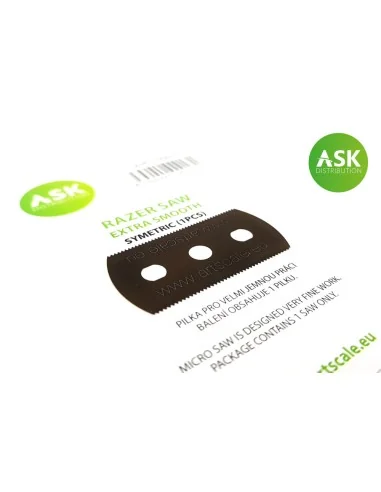 ASK Razor Saw - extra smooth symmetric 43/43 teeth 1 pc. - Art Scal...
