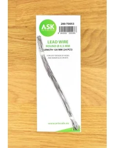 Lead Wire - Round Ø 0, 5 mm x 120 mm (cca. 24 pcs) - Art Scale Kit ...