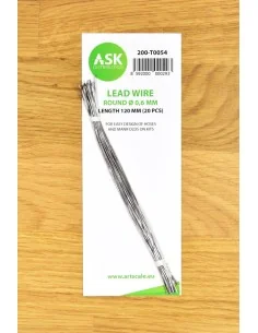 Lead Wire - Round Ø 0, 6 mm x 120 mm (cca. 20 pcs) - Art Scale Kit ...