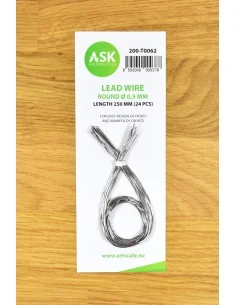 Lead Wire - Round Ø 0, 5 mm x 250 mm (cca. 24 pcs) - Art Scale Kit ...