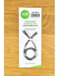 Lead Wire - Round Ø 0, 7 mm x 250 mm (cca. 16 pcs) - Art Scale Kit ...