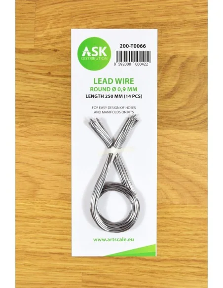 Lead Wire - Round Ø 0, 9 mm x 250 mm (cca. 14 pcs) - Art Scale Kit ...
