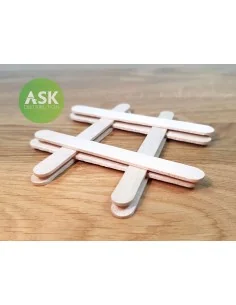 Wooden Stick 92 x 9 mm (8 pcs) - Art Scale Kit 200-T0070
