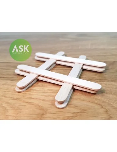 Wooden Stick 92 x 9 mm (8 pcs) - Art Scale Kit 200-T0070