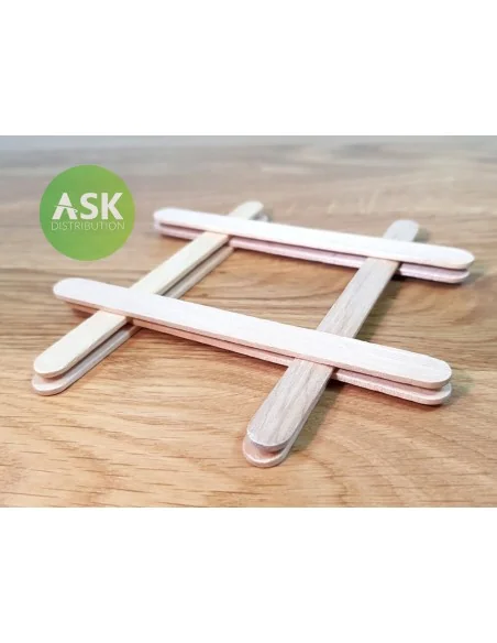 Wooden Stick 114 x 10 mm (8 pcs) - Art Scale Kit 200-T0071