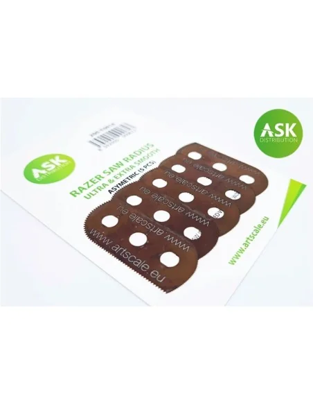ASK Razor Saw Radius - ultra & extra smooth asymmetric 100/65 teeth...