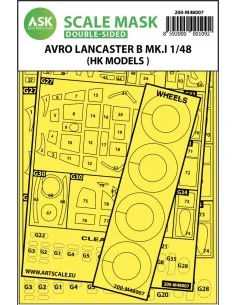 Avro Lancaster Mk.I B double-sided painting mask for HK Models, 1/4...