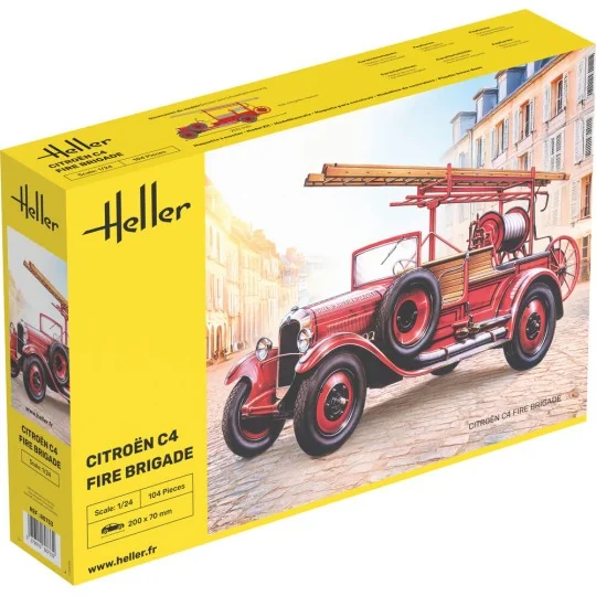 Citroen C4 Fire Brigade - Heller 80733