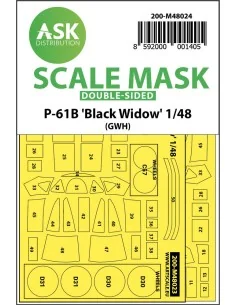 P-61 Black Widow double-sided for Great Wall Hobby, 1/48 - Art Scal...