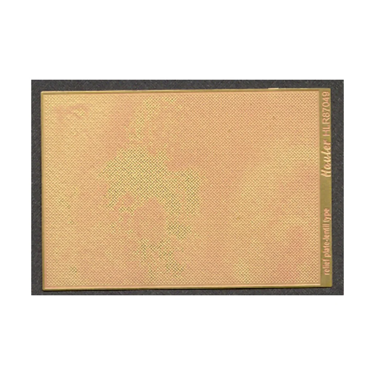 Relief plate-lentil, 1/87 - Hauler HLR87049 Relief plate-lentil, 1/87 - Hauler HLR87049