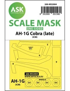 AH-1G Cobra (late) one-sided for ICM / Special Hobby, 1/32 - Art Sc...