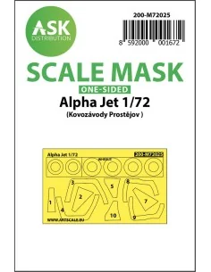 Alpha Jet one-sided painting mask, 1/72 - Art Scale Kit 200-M72025
