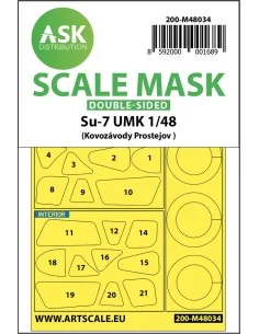 Su-7 UMK double-sided painting mask, 1/48 - Art Scale Kit 200-M48034