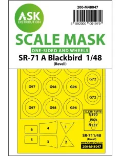 SR-71 A Blackbird one-sided mask for Revell, 1/48 - Art Scale Kit 2...
