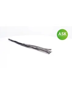Lead Wire - Halfround 0, 8 x 0, 55 x 140 mm (cca. 16 pcs) - Art Sca...