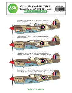 Curtiss Kittyhawk Mk.I / Mk.II Desert Harassers 1942-1944 part I, 1...