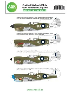 Curtiss Kittyhawk Mk.IV Pacific battlefield RAAF part III, 1/48 - A...