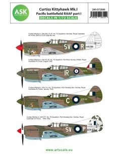 Curtiss Kittyhawk MK.I Pacific battlefield RAAF 1942-1944 part I, 1...