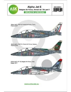 Alpha Jet E Belgian AF and Armeé de l´Air, 1/48 - Art Scale Kit 200...
