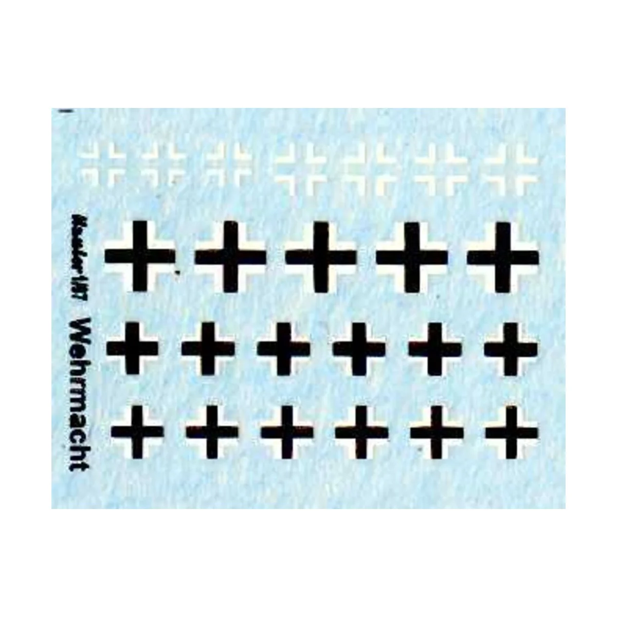 Crosses decal, 1/87 - Hauler HLR87063