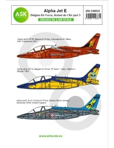 Alpha Jet E Belgian Air Force and Armeé de l´Air - part 3, 1/48 - A...