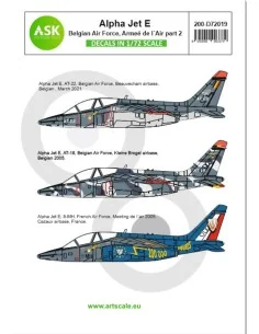 Alpha Jet E Belgian Air Force and Armeé de l´Air part 2, 1/72 - Art...